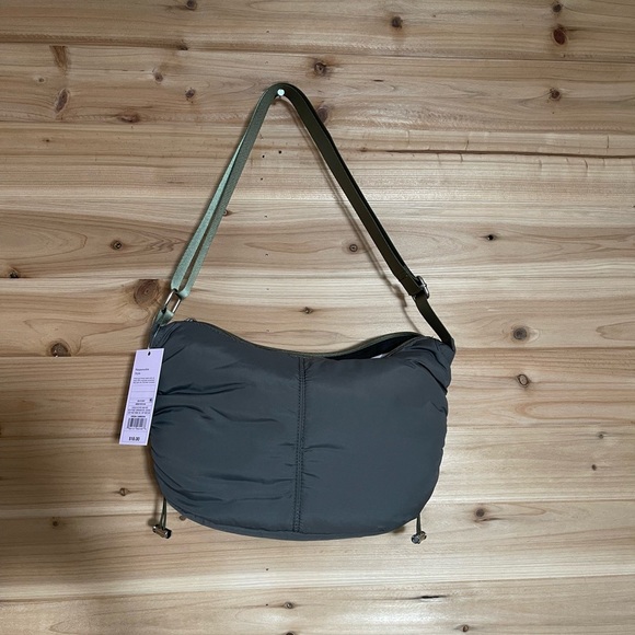 Olive Green Shoulder Bag - Picture 1 of 8